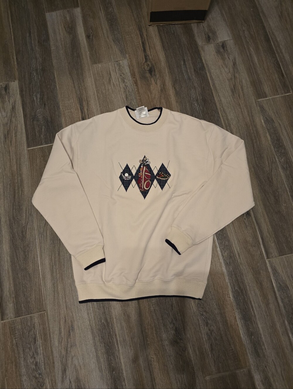Y2K Embroidered Golfing Golf Sweatshirt Crewneck